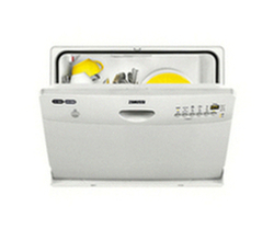 Zanussi ZDM16301SA Compact Freestanding Dishwasher, Silver
